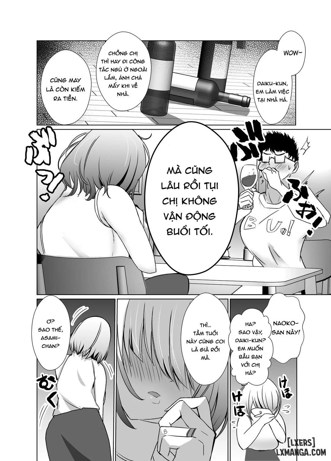 Những bà nội trợ ở chung cư khát tình - Oneshot trang 7