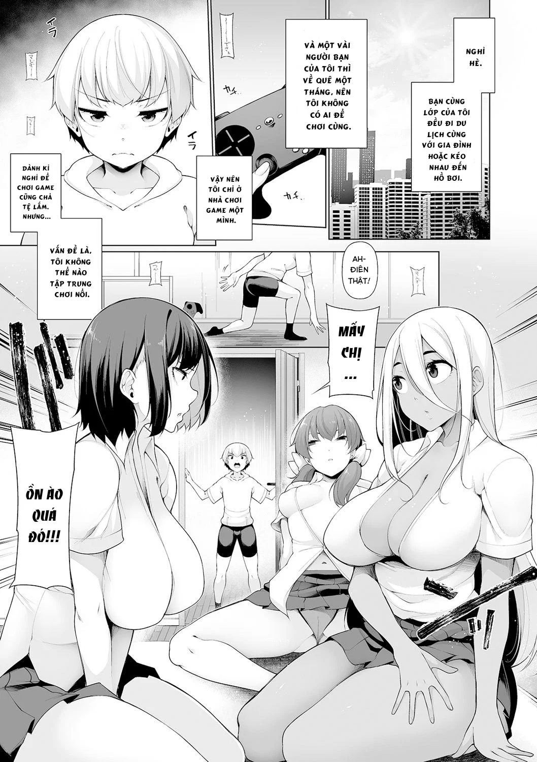 Mấy bà chị thích nổi loạn - Chap 01 trang 6
