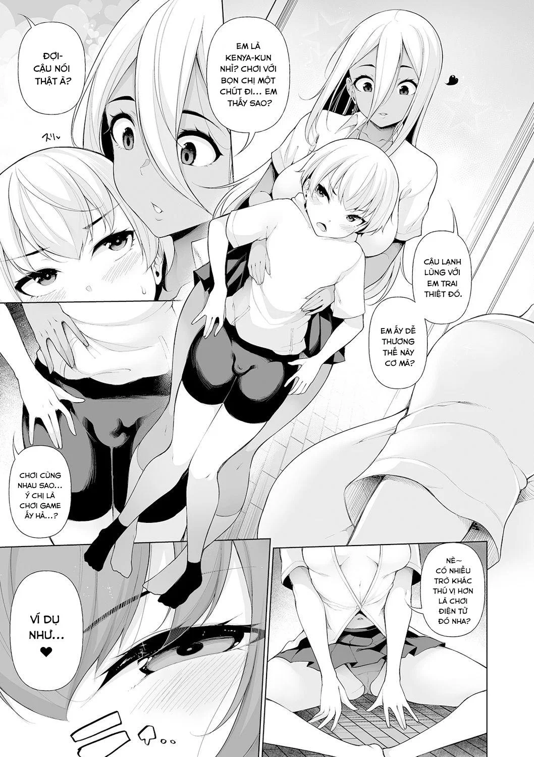 Mấy bà chị thích nổi loạn - Chap 01 trang 8