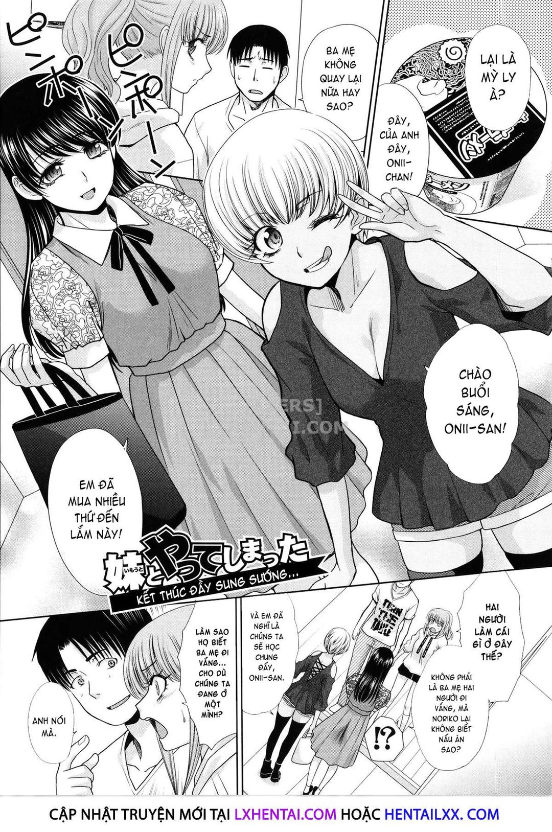 Tôi đã làm tình với em gái và rồi với cả bạn của con bé - Chap 10 - END trang 4