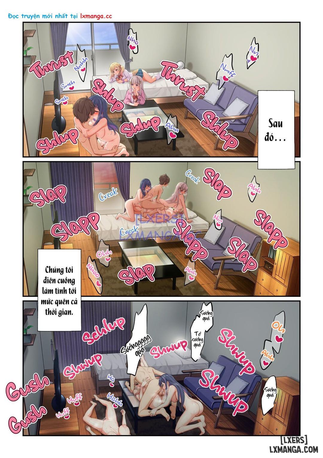 Giờ nhà cậu là nơi thử đồ của bọn tớ - Oneshot trang 30