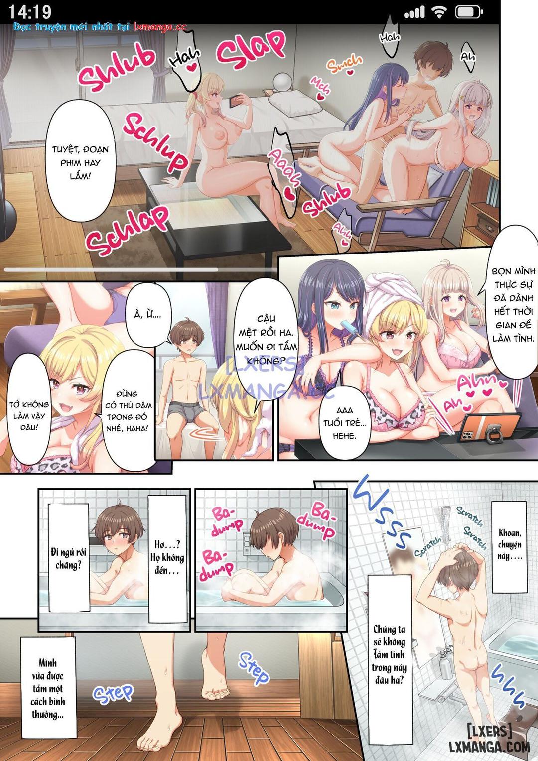 Giờ nhà cậu là nơi thử đồ của bọn tớ - Oneshot trang 33