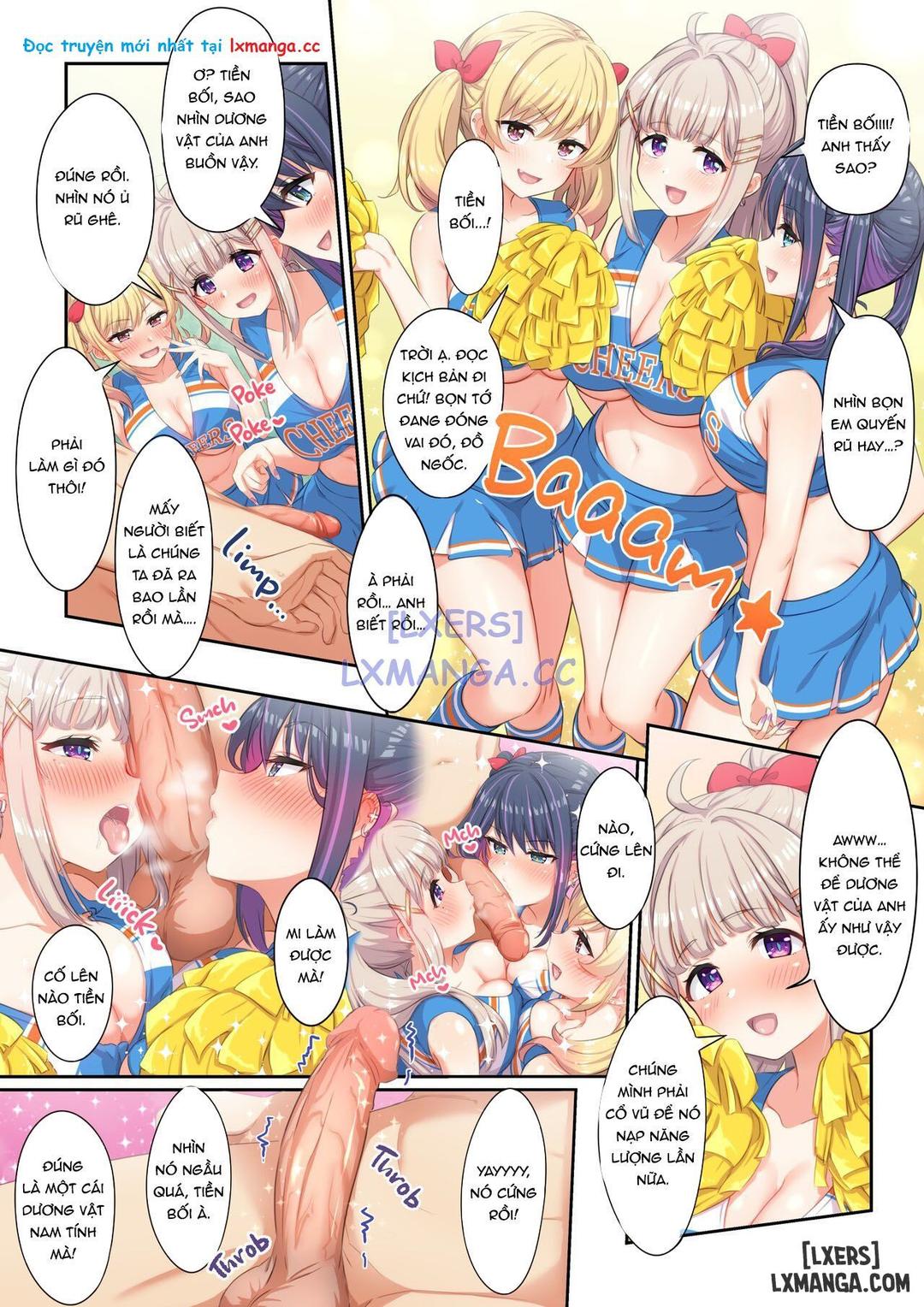 Giờ nhà cậu là nơi thử đồ của bọn tớ - Oneshot trang 37