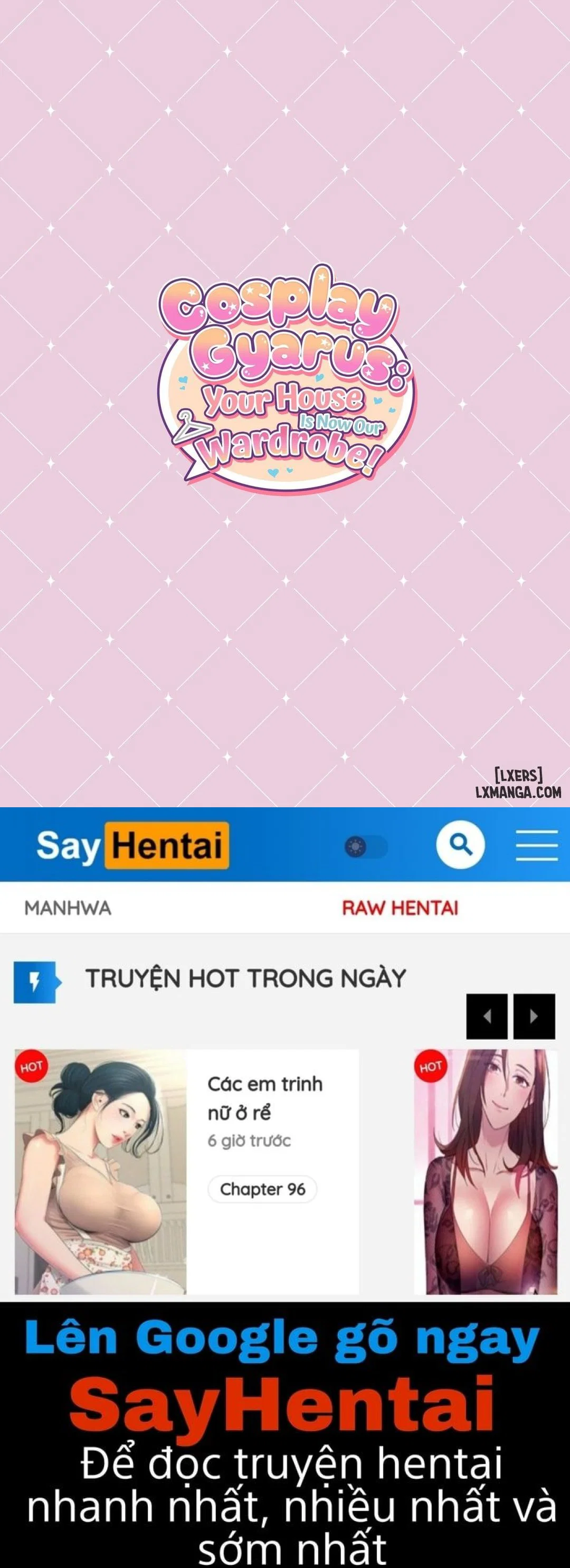 Giờ nhà cậu là nơi thử đồ của bọn tớ - Oneshot trang 52