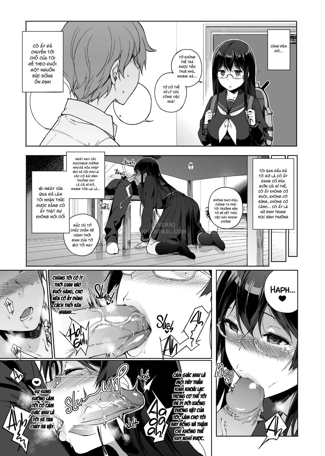 Sống với Succubus - Chap 01 trang 10