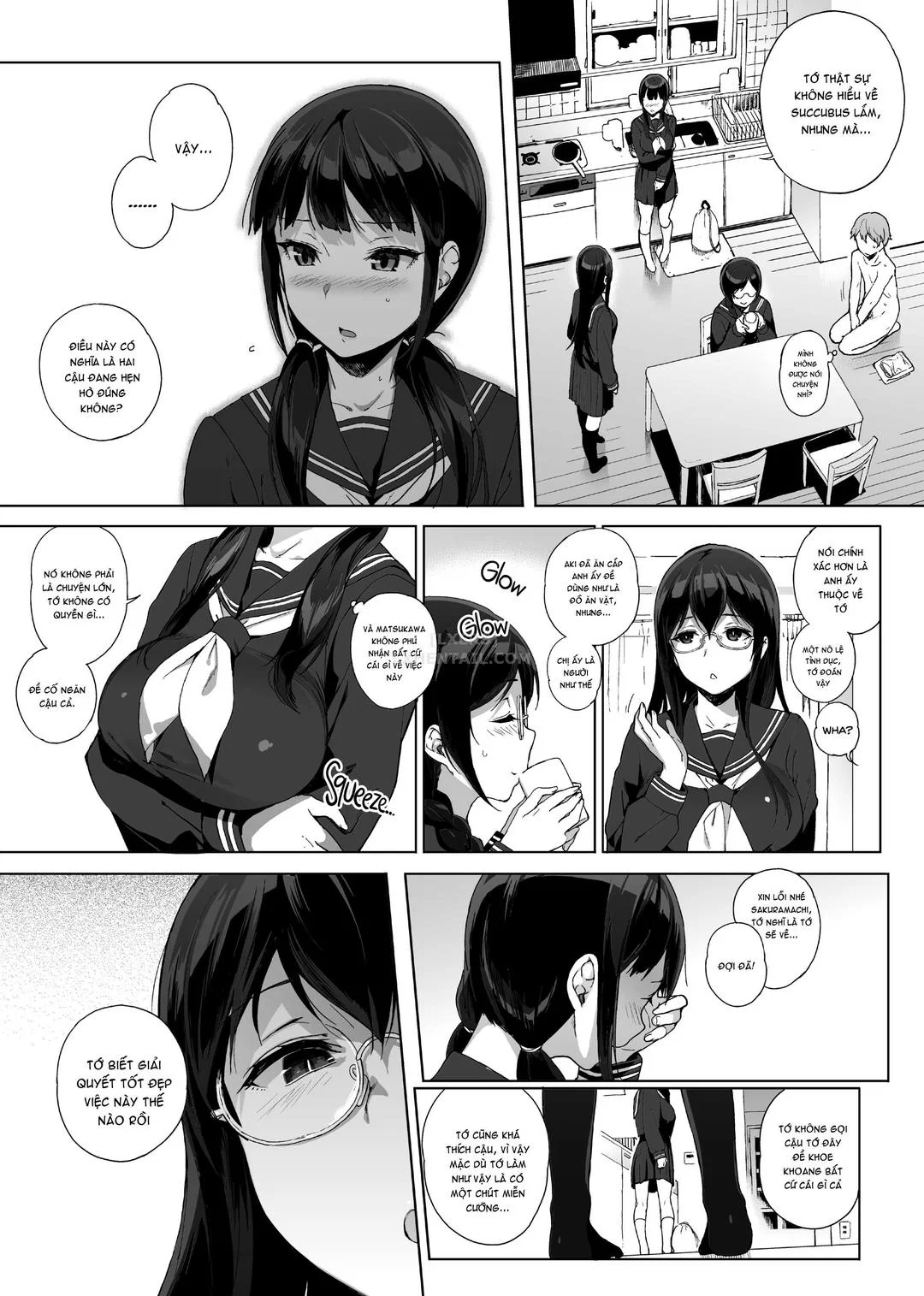 Sống với Succubus - Chap 03 trang 16
