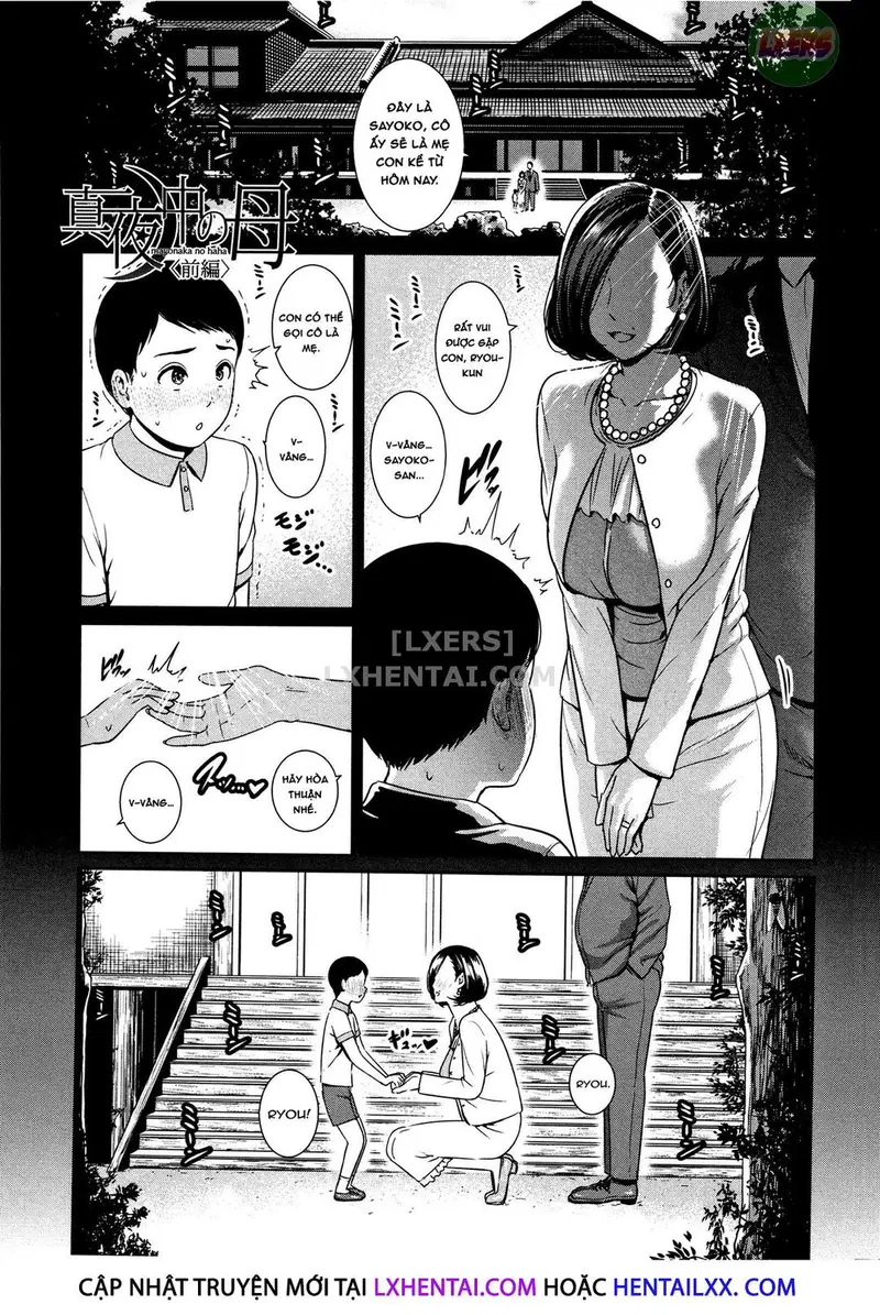 Đắm chìm trong sex với mẹ - Chap 01 trang 10