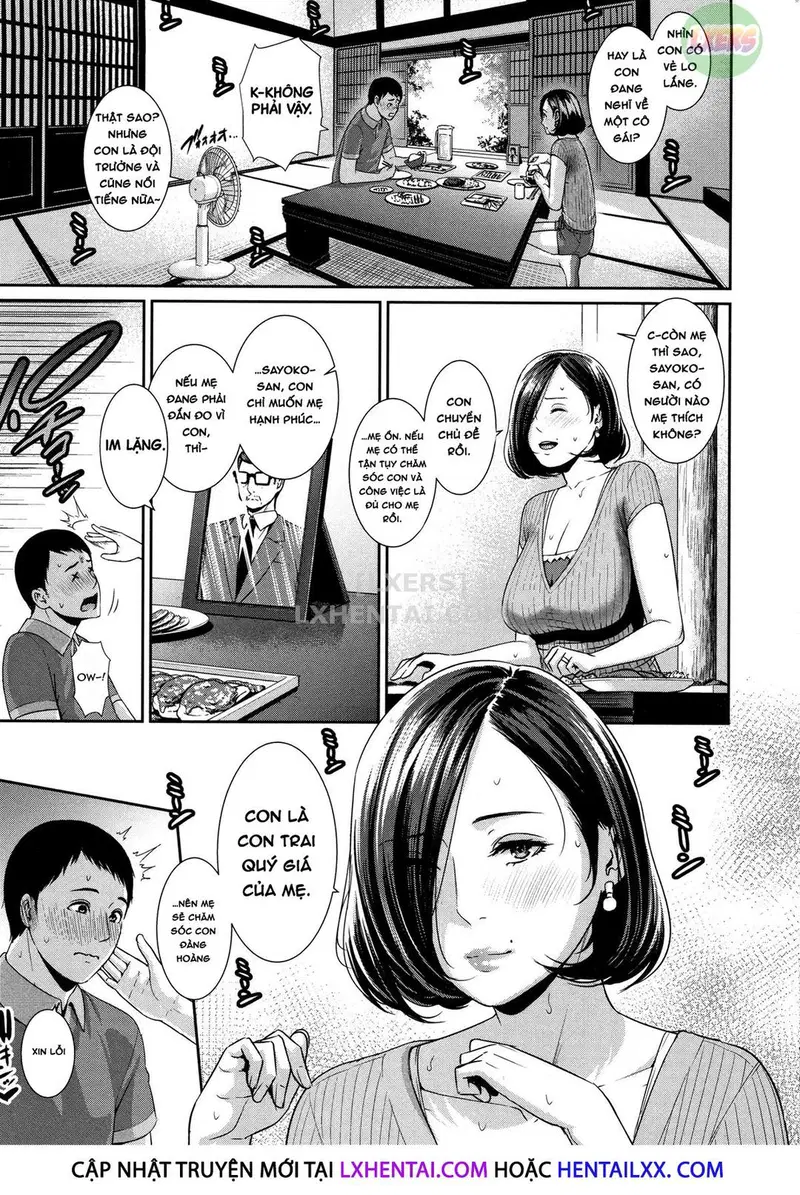 Đắm chìm trong sex với mẹ - Chap 01 trang 12