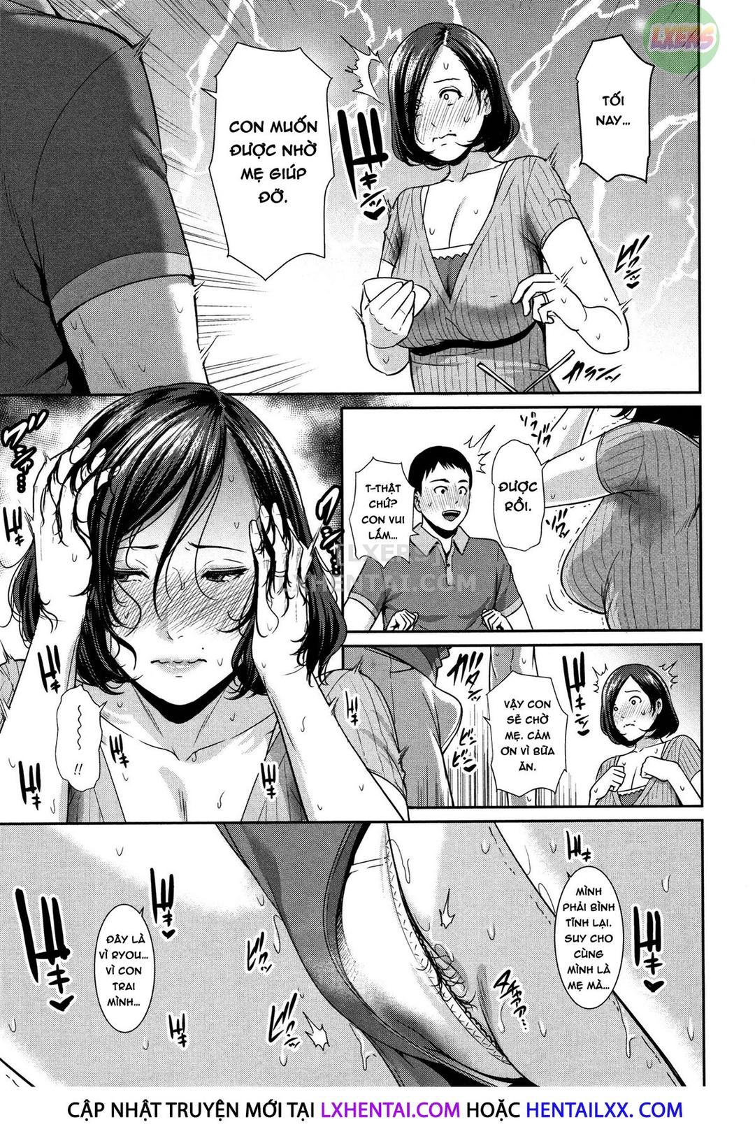 Đắm chìm trong sex với mẹ - Chap 02 trang 5
