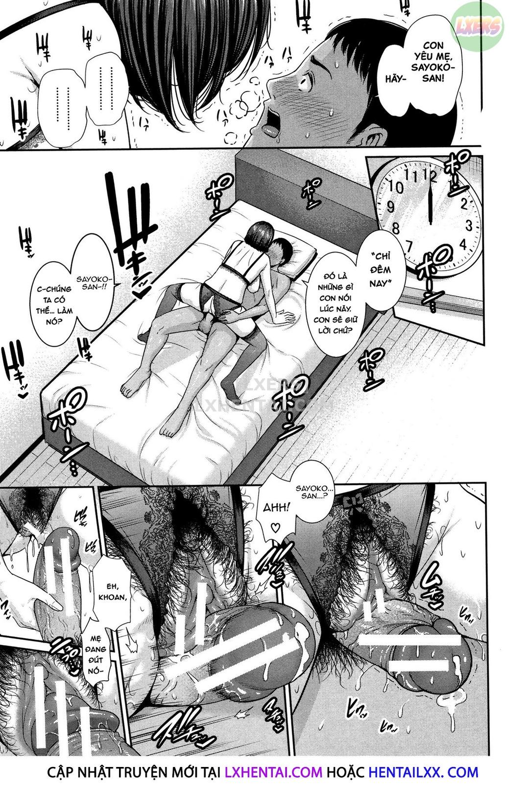 Đắm chìm trong sex với mẹ - Chap 02 trang 17