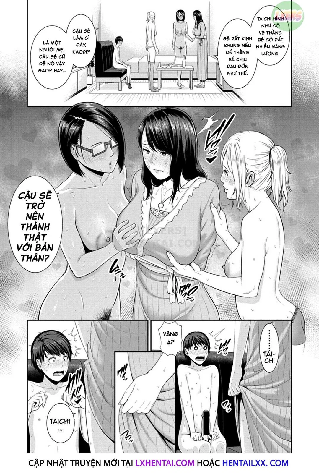 Đắm chìm trong sex với mẹ - Chap 04 trang 7