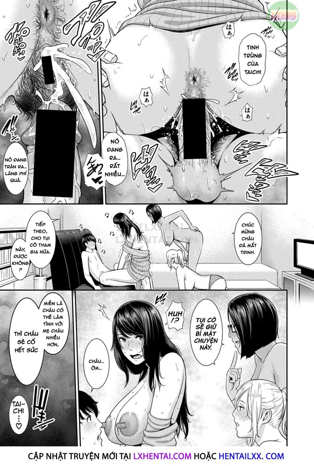 Đắm chìm trong sex với mẹ - Chap 04 trang 19