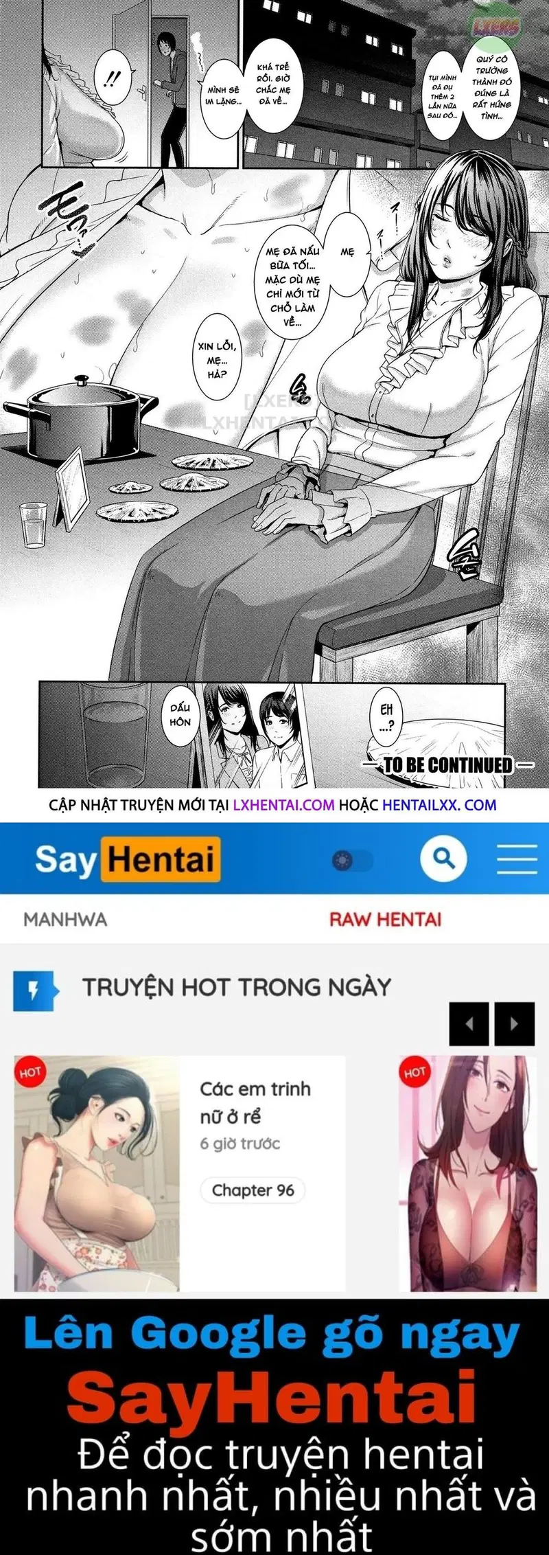 Đắm chìm trong sex với mẹ - Chap 06 trang 26