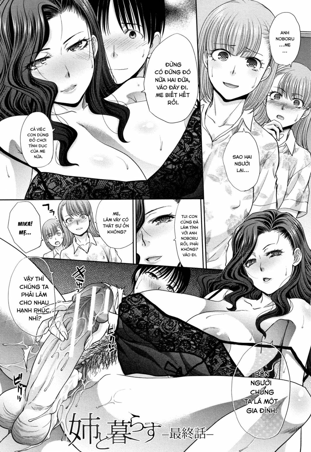 Sống cùng chị gái - Chap 06 trang 2