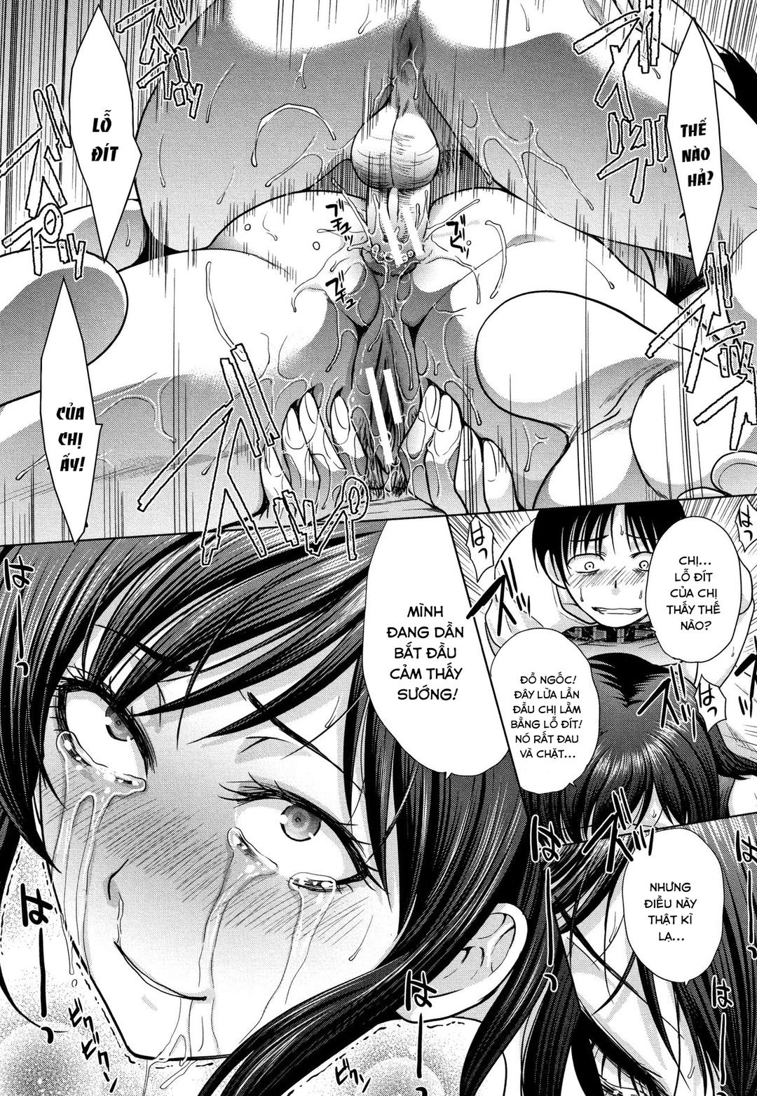 Sống cùng chị gái - Chap 09 trang 17