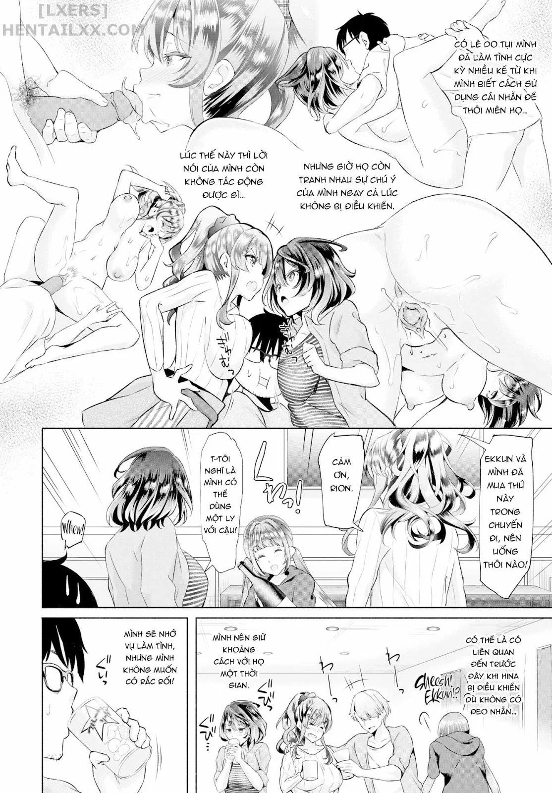 Nhẫn ma thuật biến những cô nàng cùng nhà thành dàn harem của tôi! - Ch. 04 trang 7