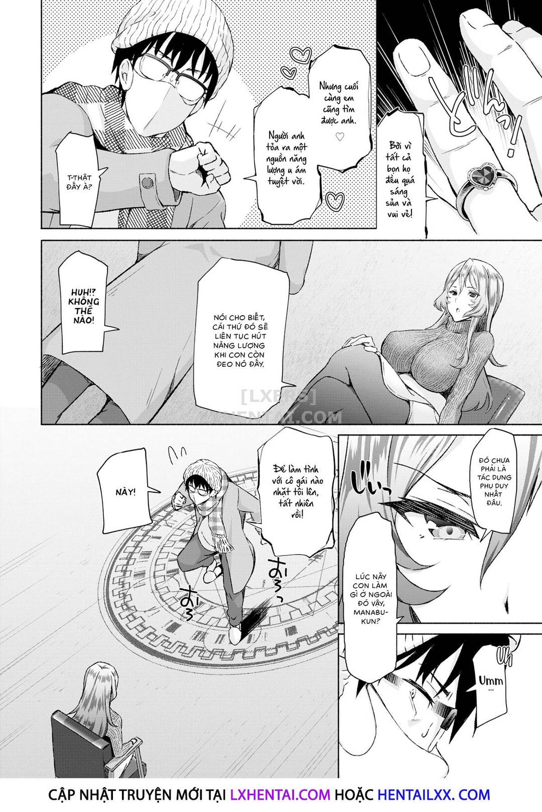 Nhẫn ma thuật biến những cô nàng cùng nhà thành dàn harem của tôi! - Ch. 06 trang 12