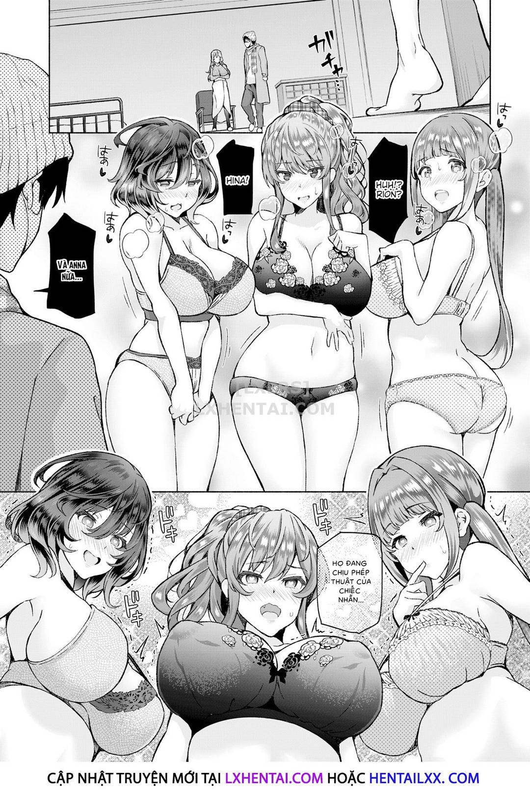 Nhẫn ma thuật biến những cô nàng cùng nhà thành dàn harem của tôi! - Ch. 06 trang 15