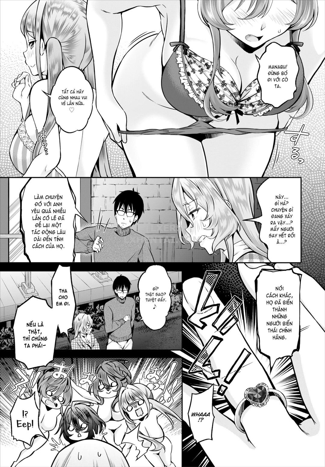 Nhẫn ma thuật biến những cô nàng cùng nhà thành dàn harem của tôi! - Ch. 10 trang 9