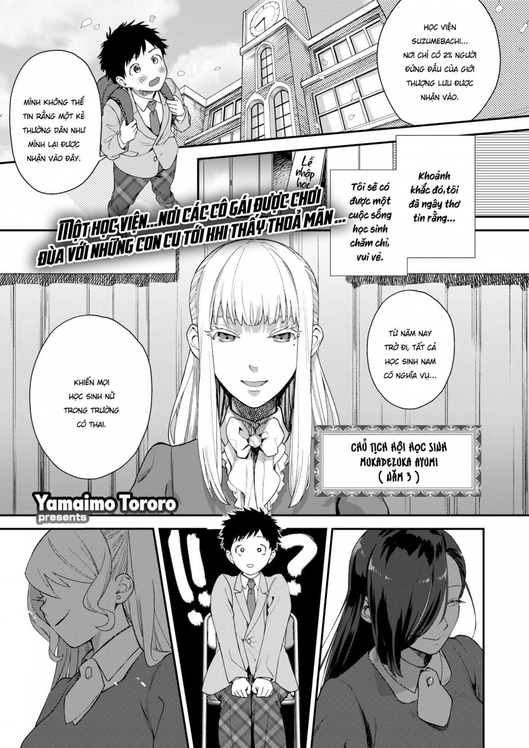 Học viện ong chúa! - Chap 01 trang 2