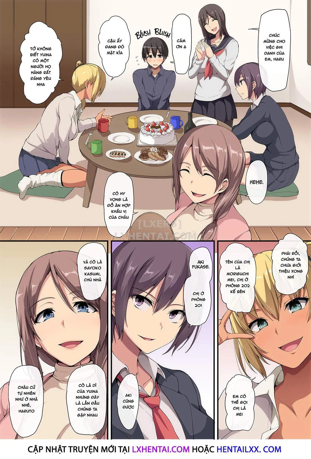 Mất zin với dàn harem hơn tuổi - Oneshot trang 6