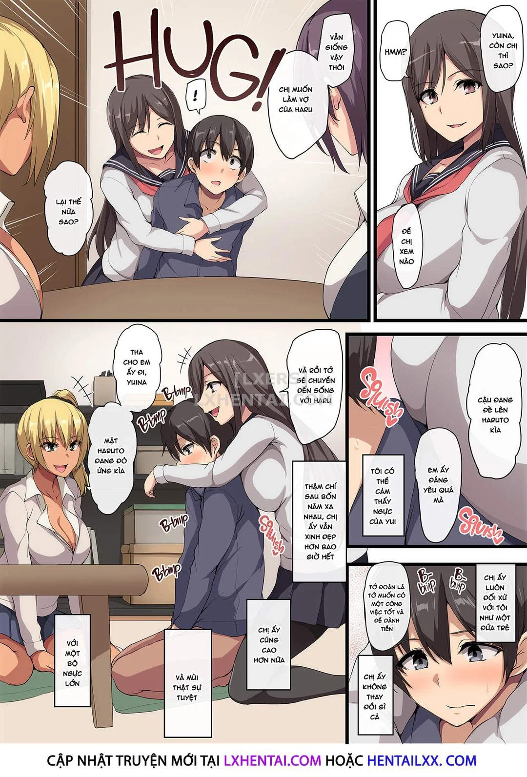 Mất zin với dàn harem hơn tuổi - Oneshot trang 8