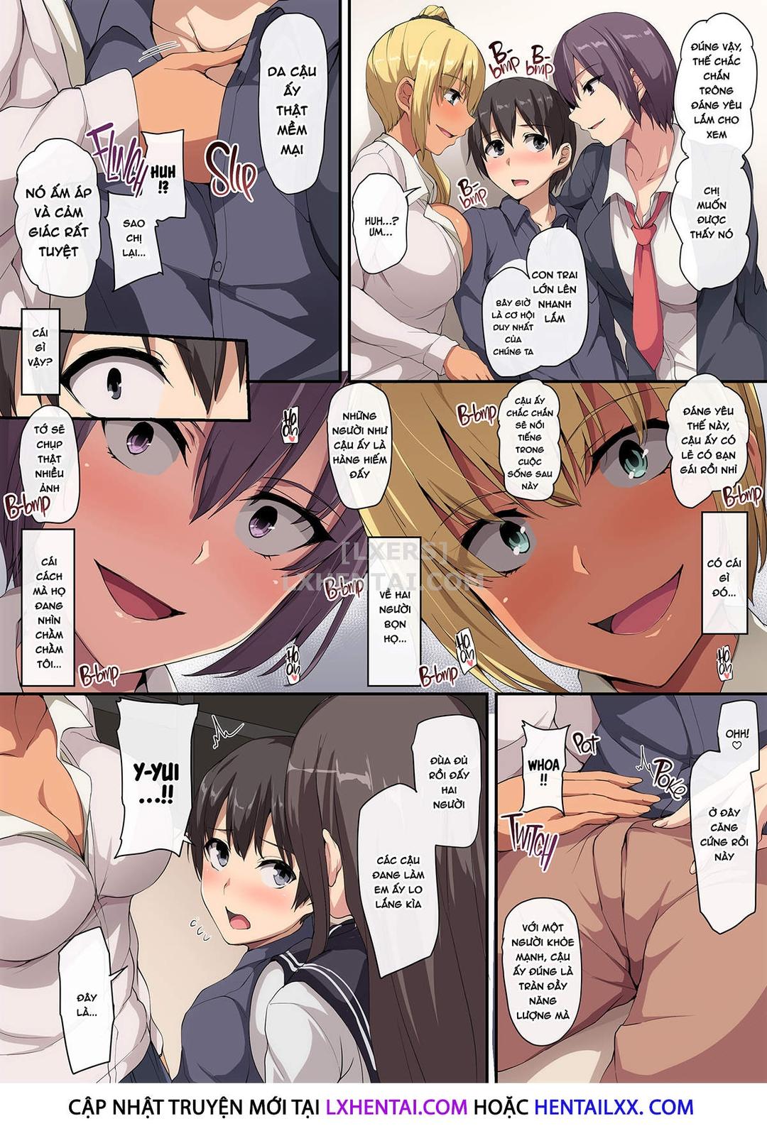 Mất zin với dàn harem hơn tuổi - Oneshot trang 11
