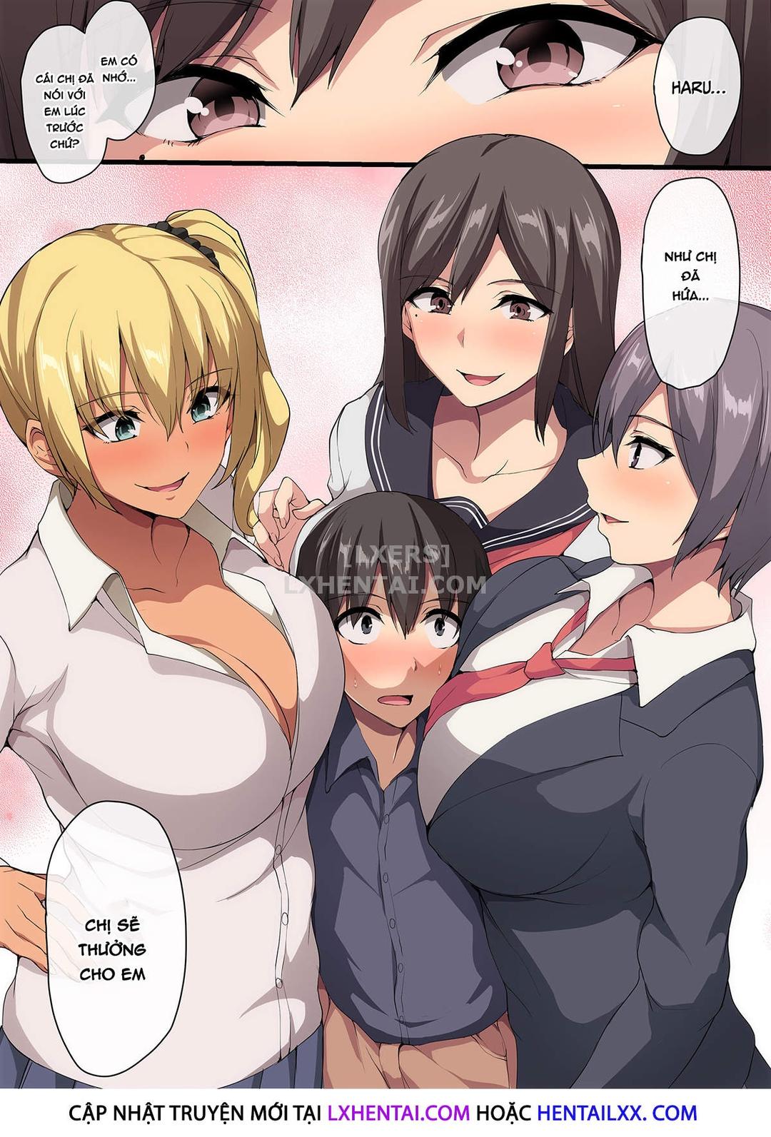Mất zin với dàn harem hơn tuổi - Oneshot trang 13