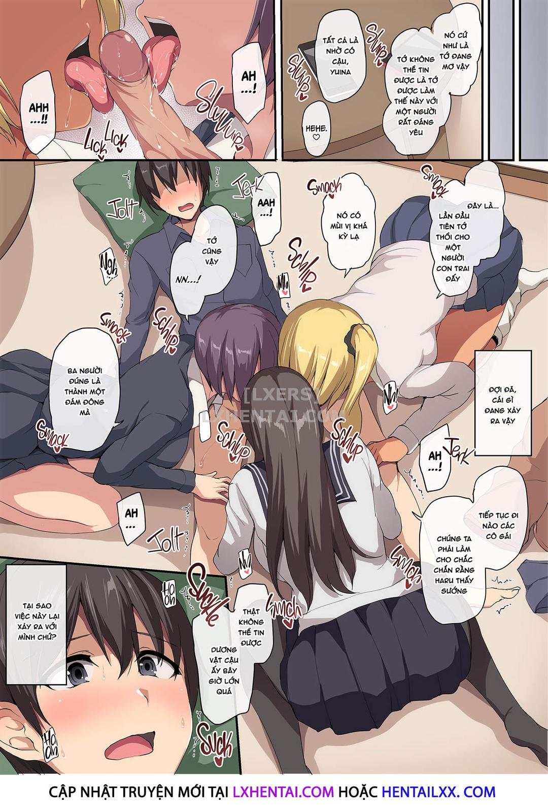 Mất zin với dàn harem hơn tuổi - Oneshot trang 14