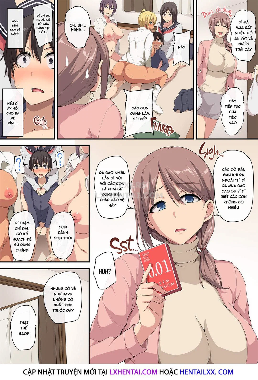 Mất zin với dàn harem hơn tuổi - Oneshot trang 29