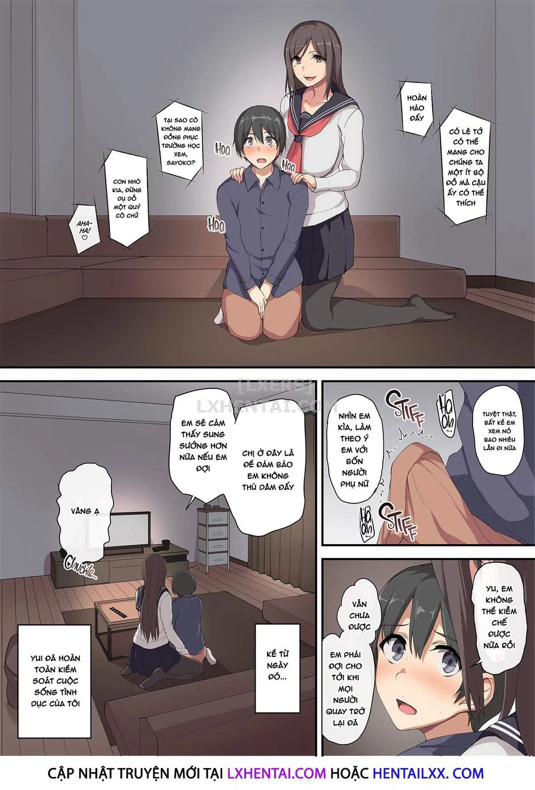 Mất zin với dàn harem hơn tuổi - Oneshot trang 54