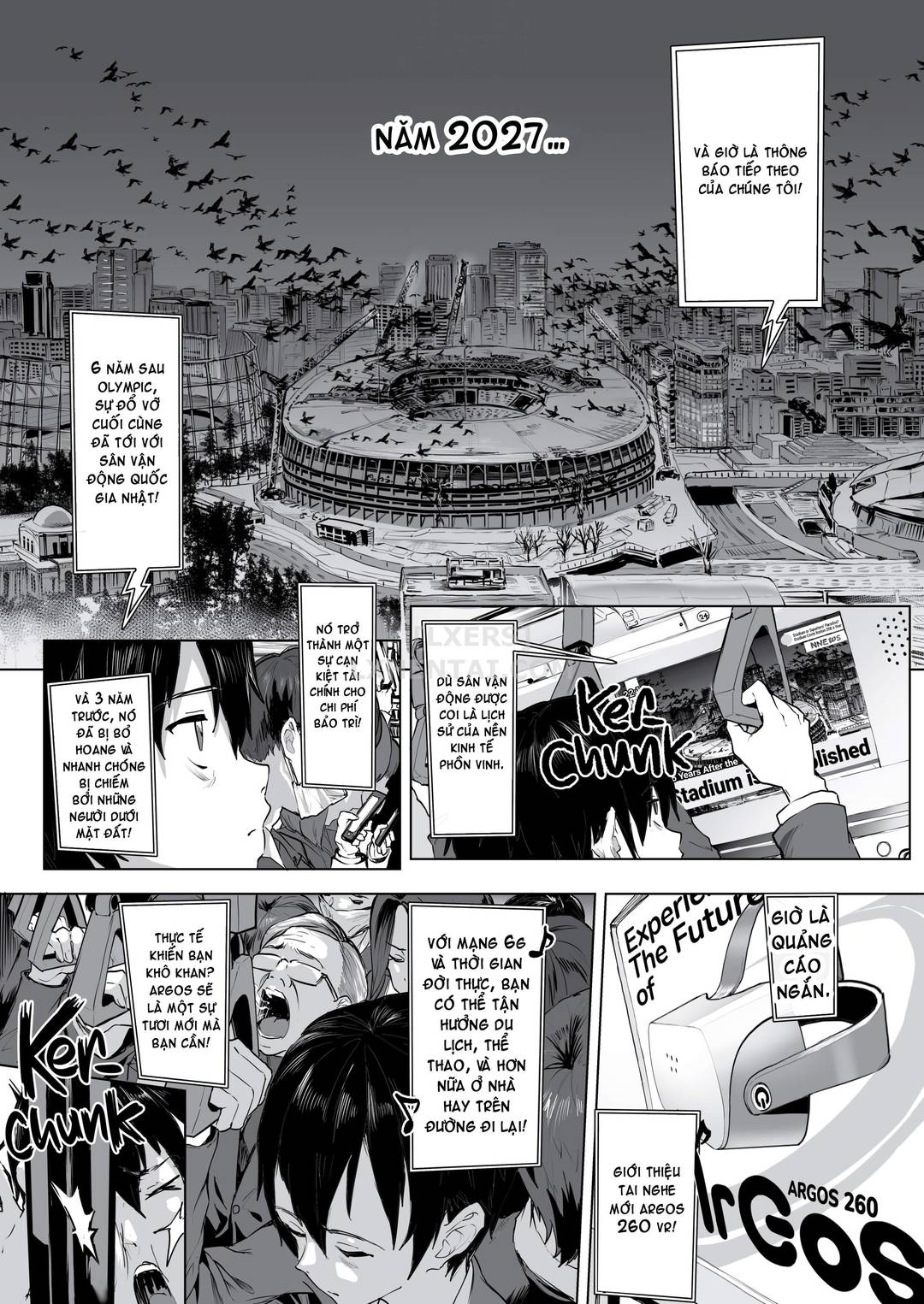 Trò chơi mới với dàn Harem - Hentai không che - Chap 01 trang 5