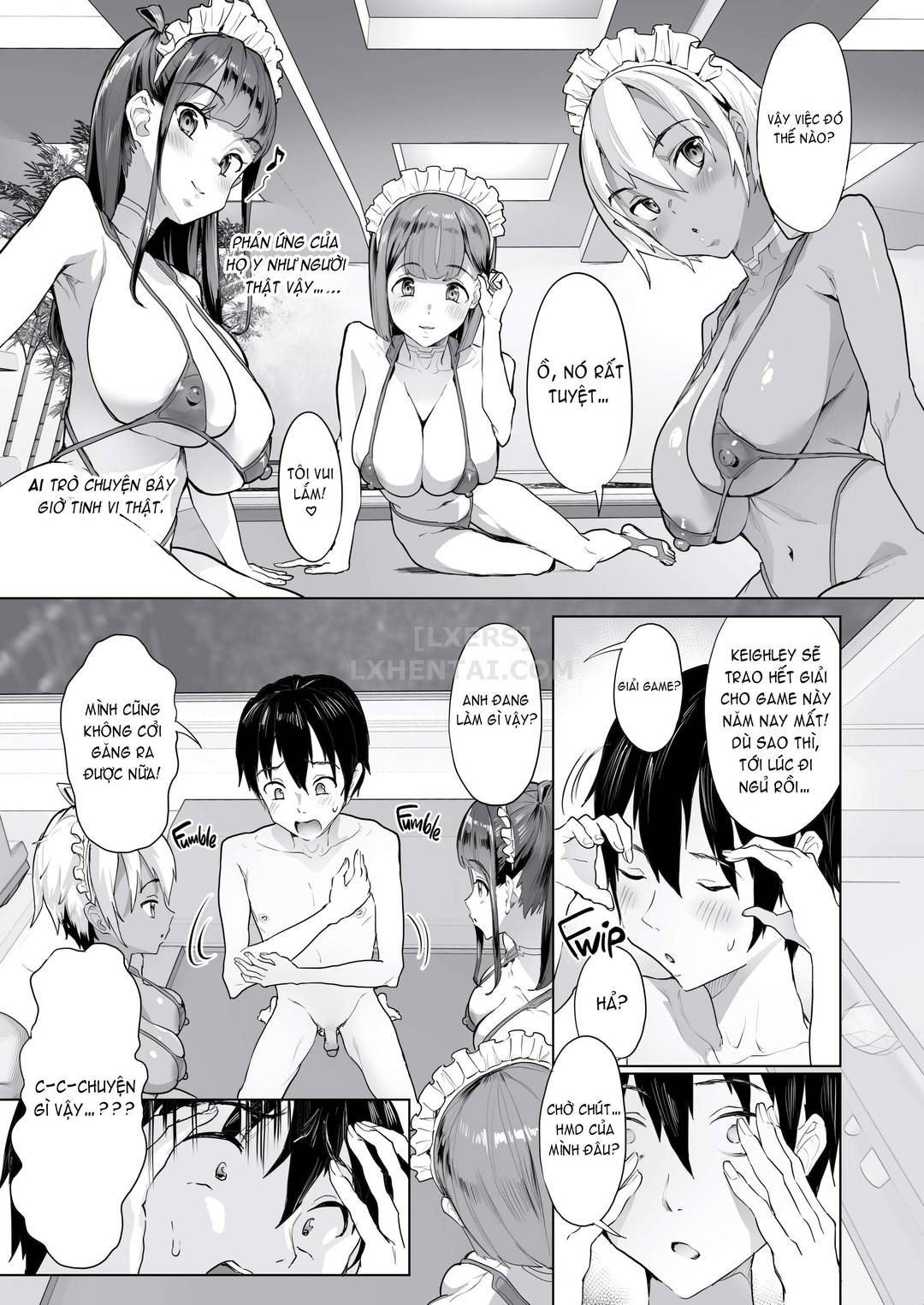 Trò chơi mới với dàn Harem - Hentai không che - Chap 01 trang 41