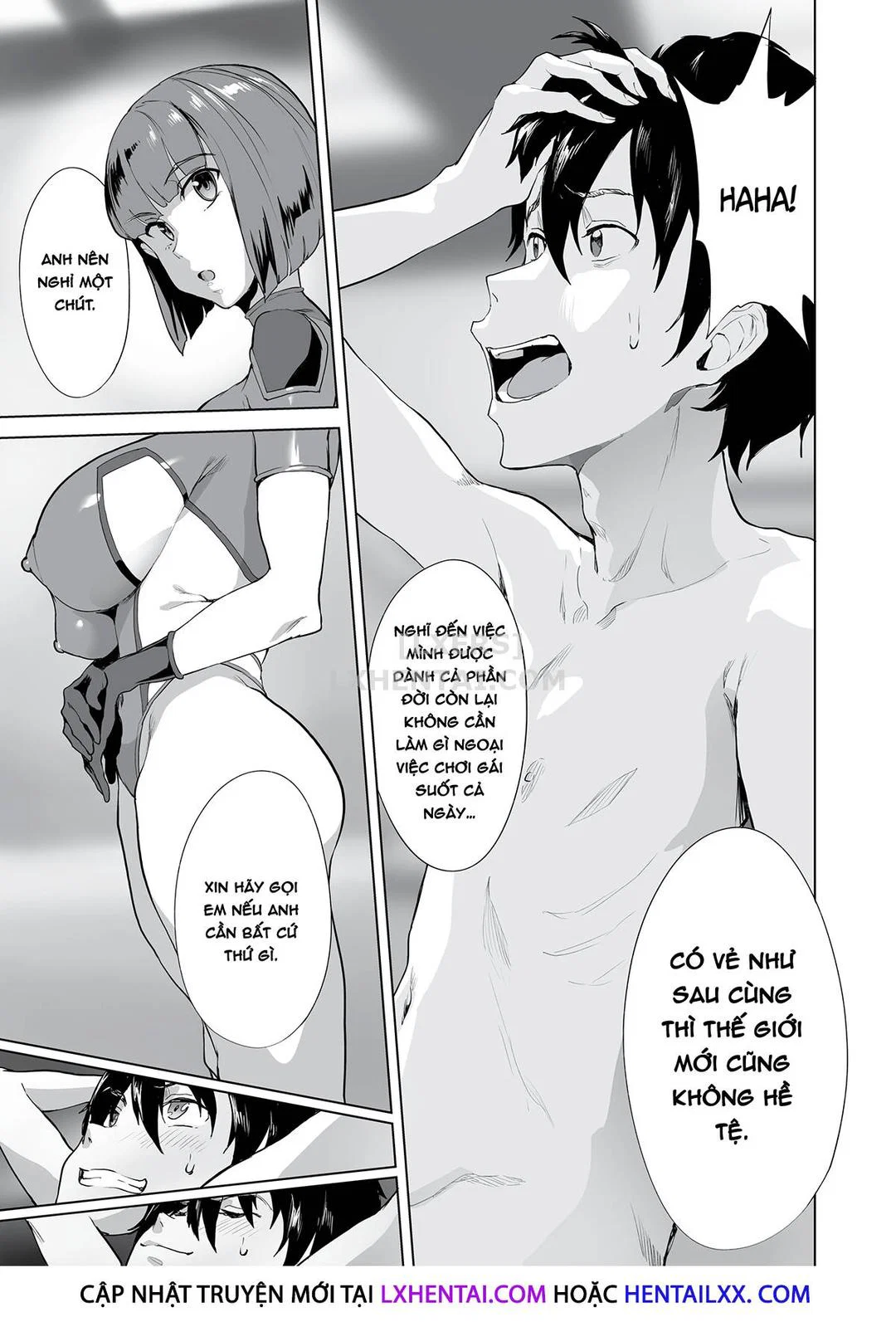 Trò chơi mới với dàn Harem - Hentai không che - Chap 02 trang 9