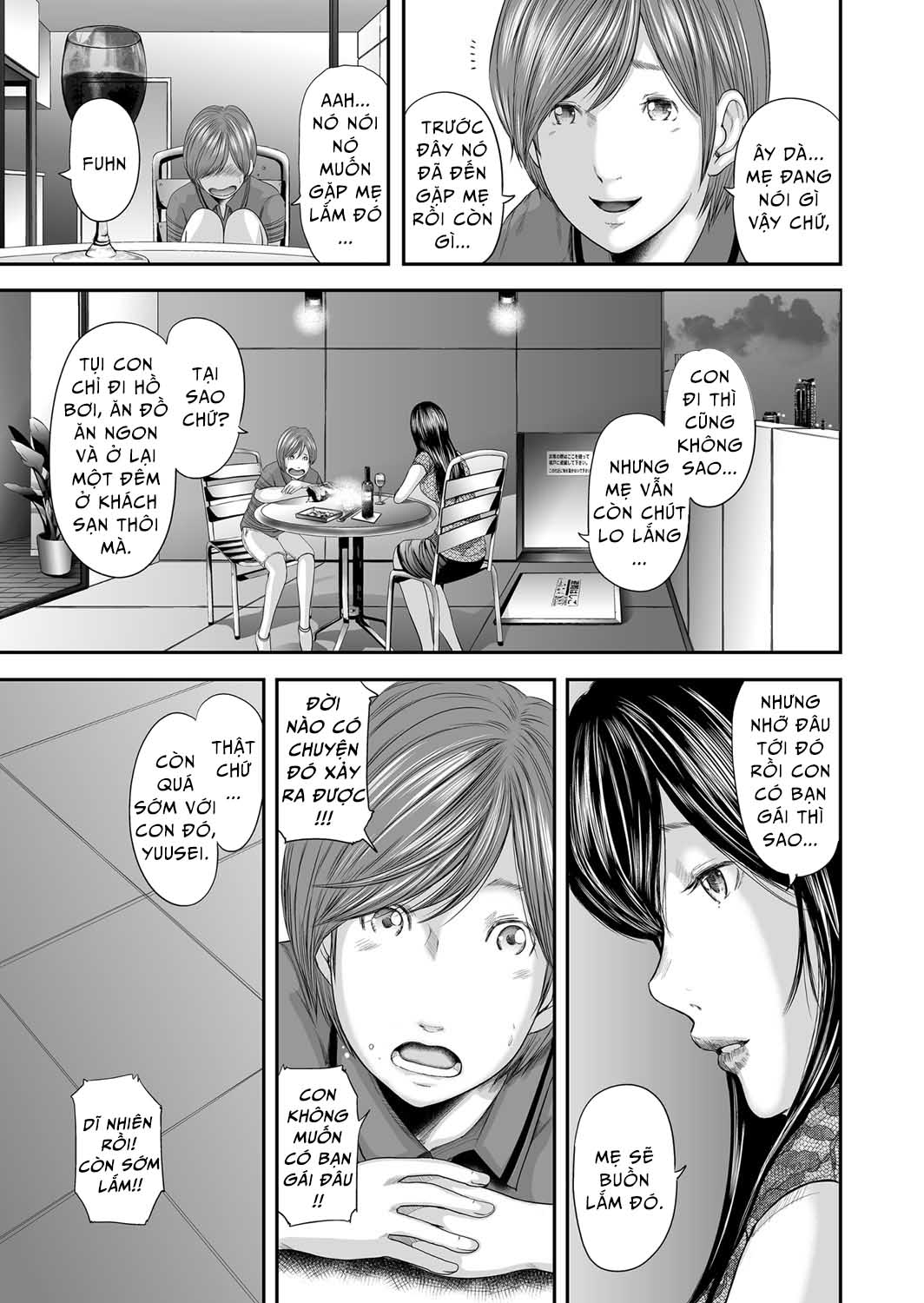 Hai người mẹ tuyệt vời - Chap 06 - Tiết học của dì Mayumi 2 trang 14