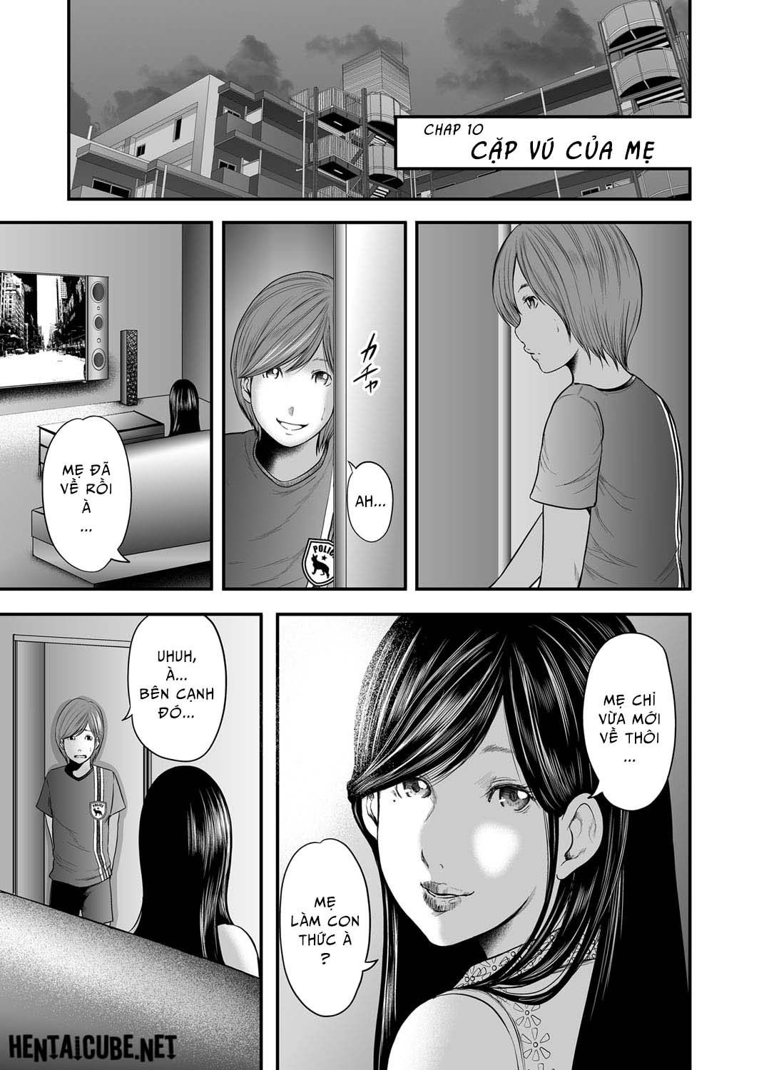 Hai người mẹ tuyệt vời - Chap 10 - Cặp vú của mẹ! trang 2