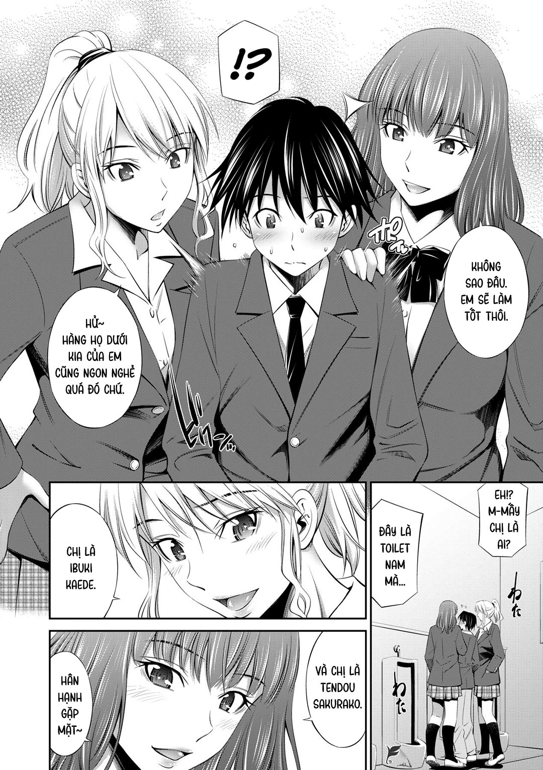Senpai-tachi to no Gakuen Seikatsu - Ch. 1 trang 10