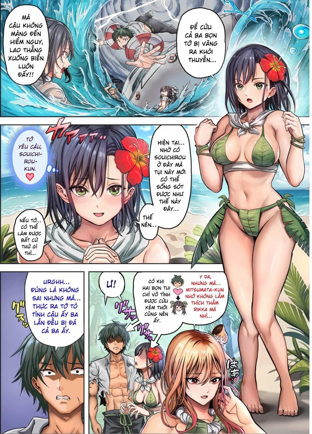Dàn harem nơi hoang đảo - Chapter - 1 trang 11
