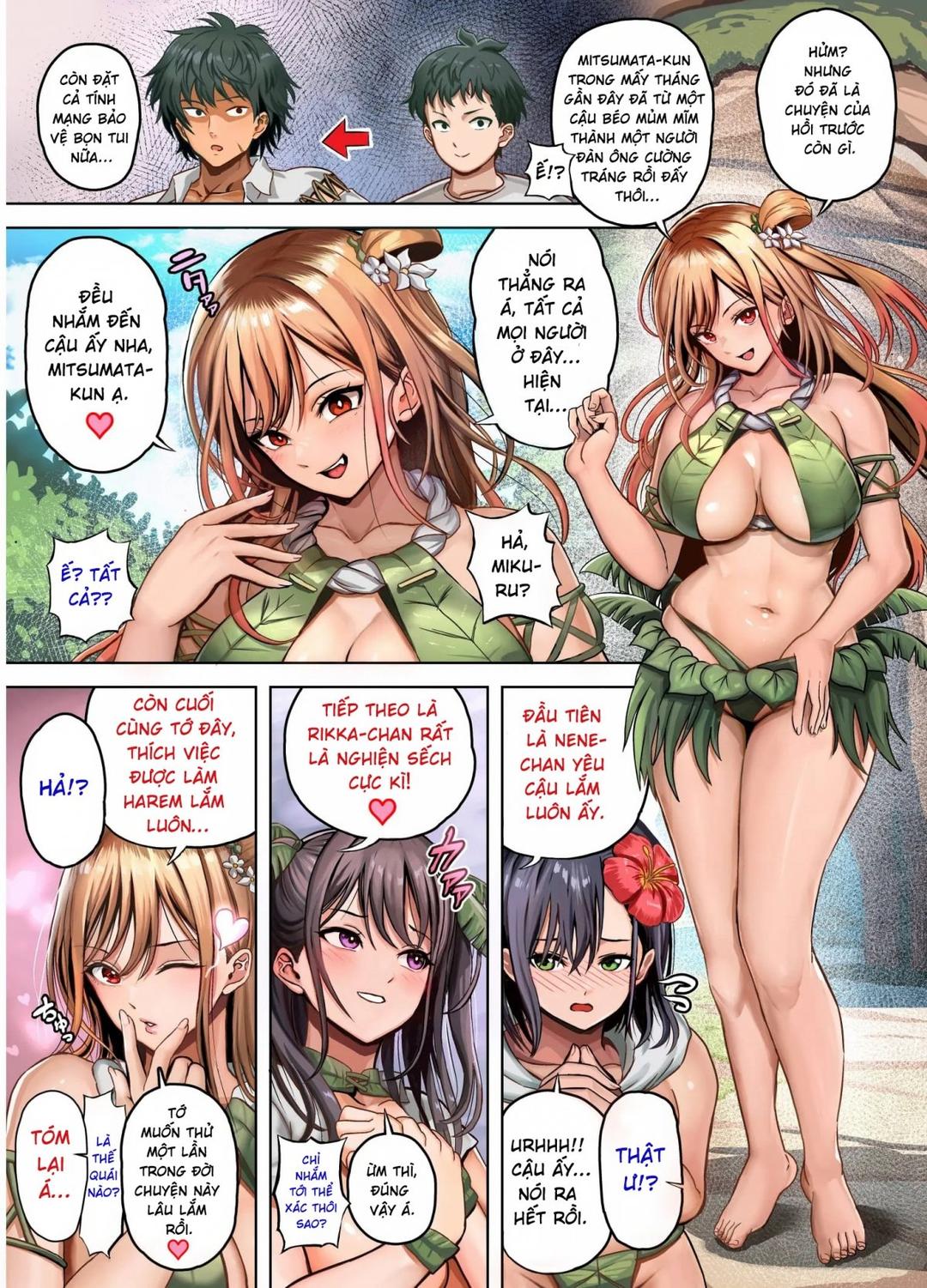 Dàn harem nơi hoang đảo - Chapter - 1 trang 12
