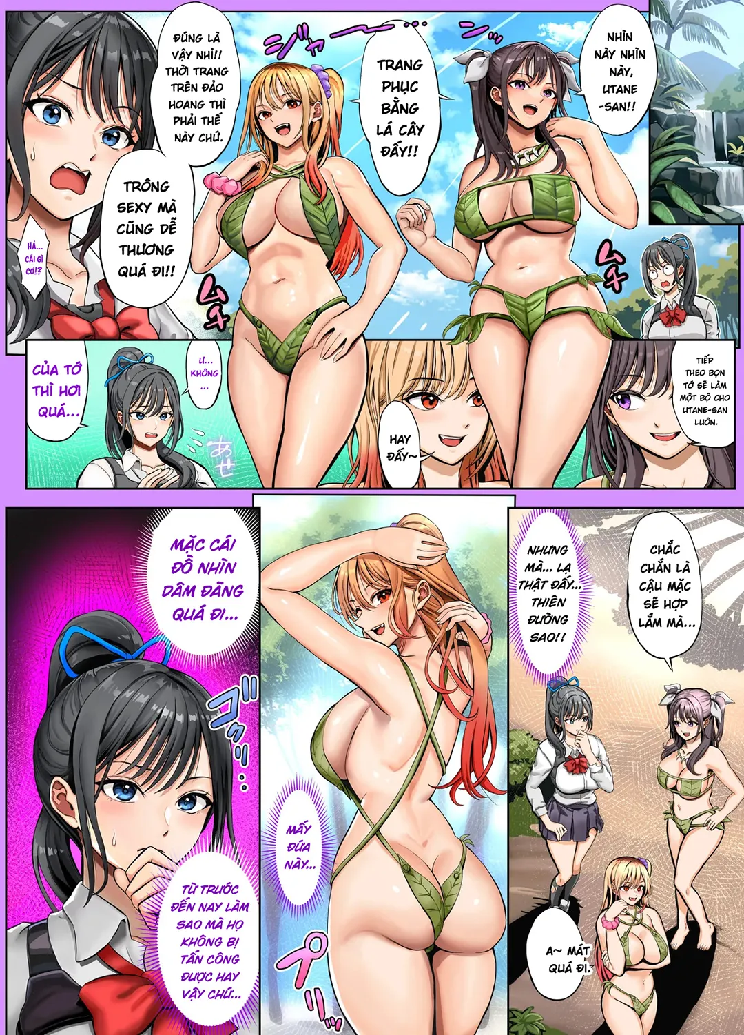 Dàn harem nơi hoang đảo - Chapter - 2 trang 26