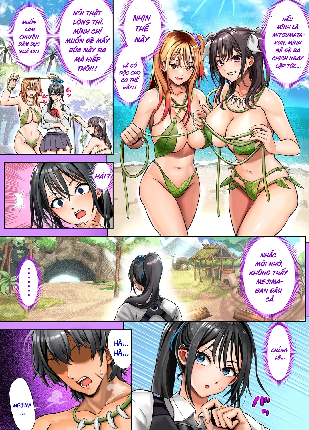 Dàn harem nơi hoang đảo - Chapter - 2 trang 27