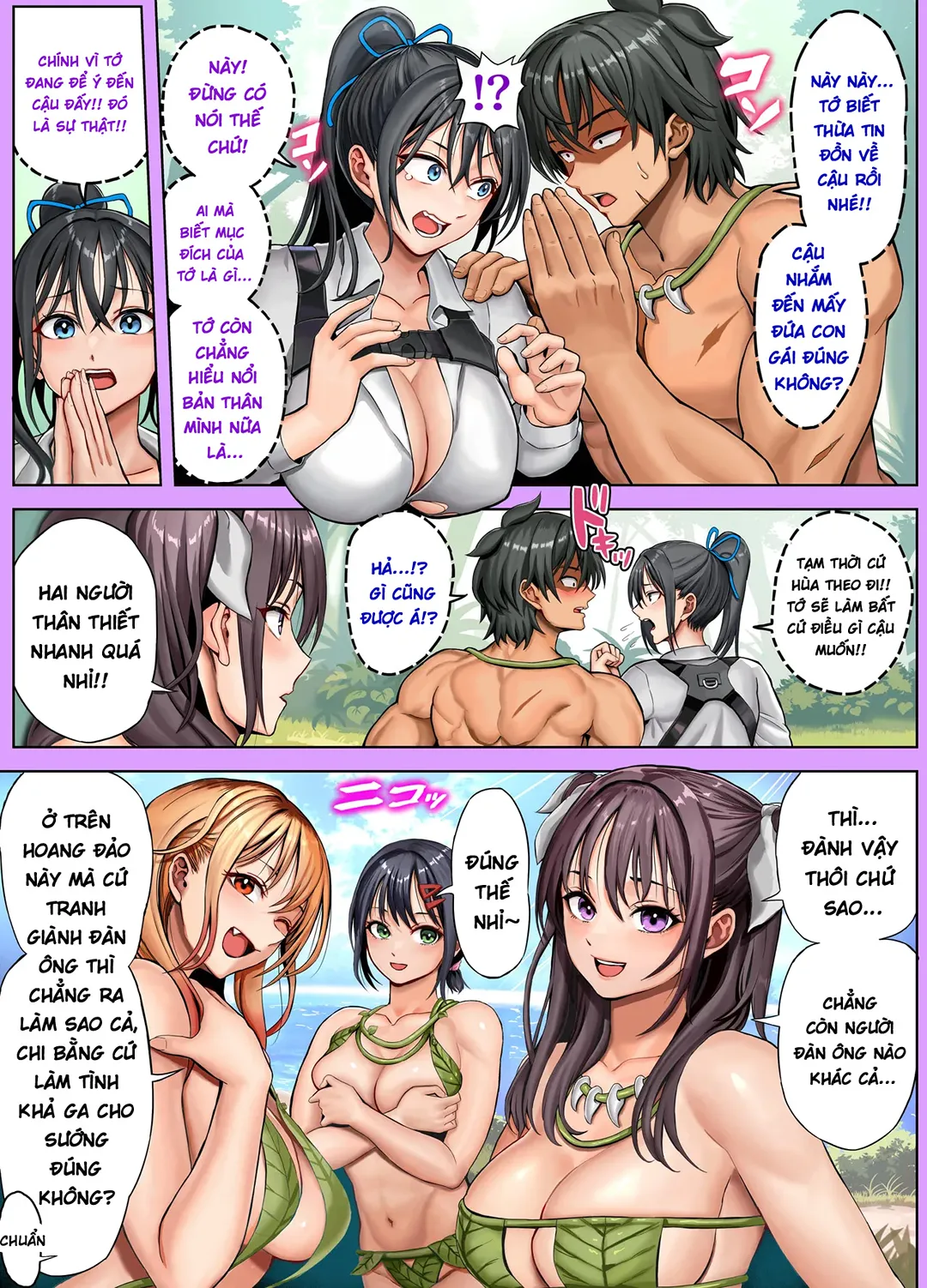 Dàn harem nơi hoang đảo - Chapter - 2 trang 39