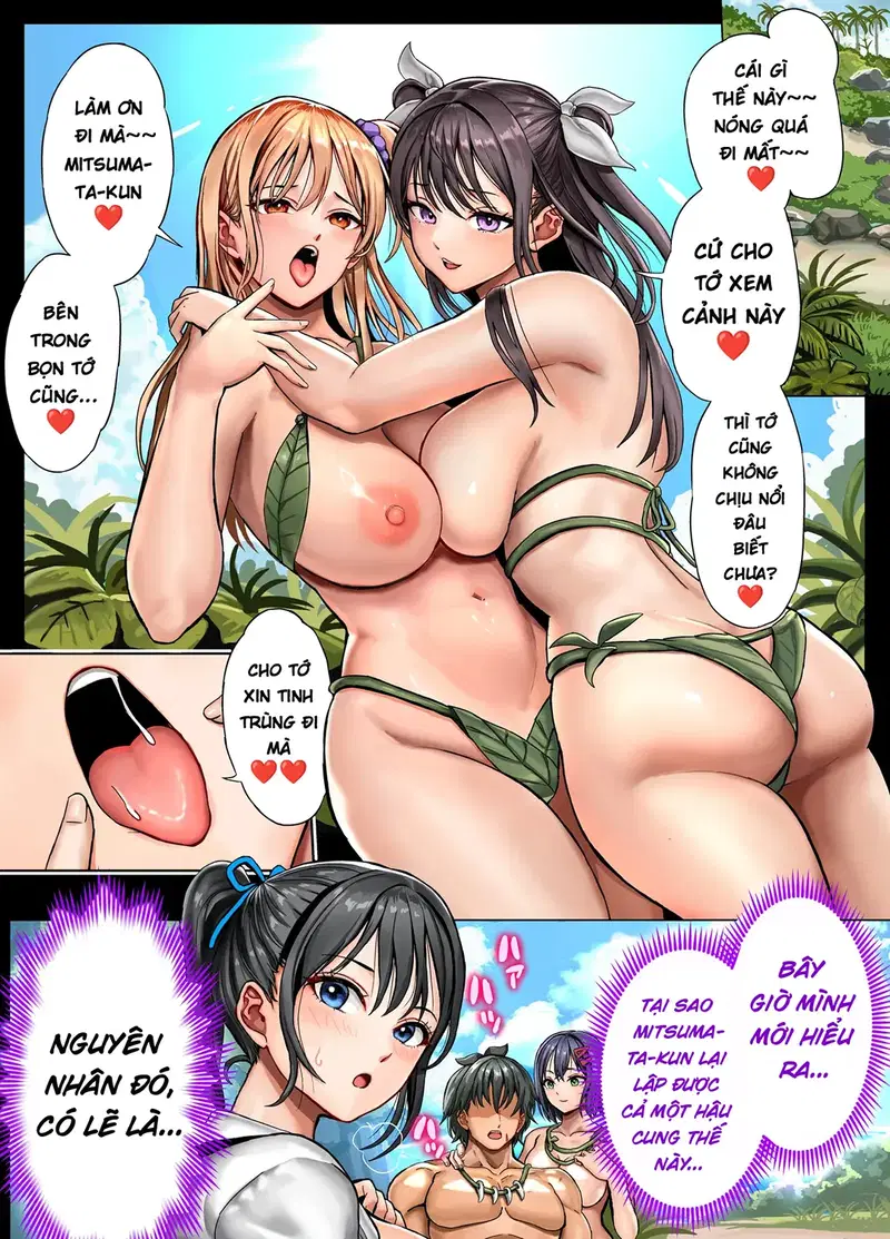 Dàn harem nơi hoang đảo - Chapter - 2 trang 53
