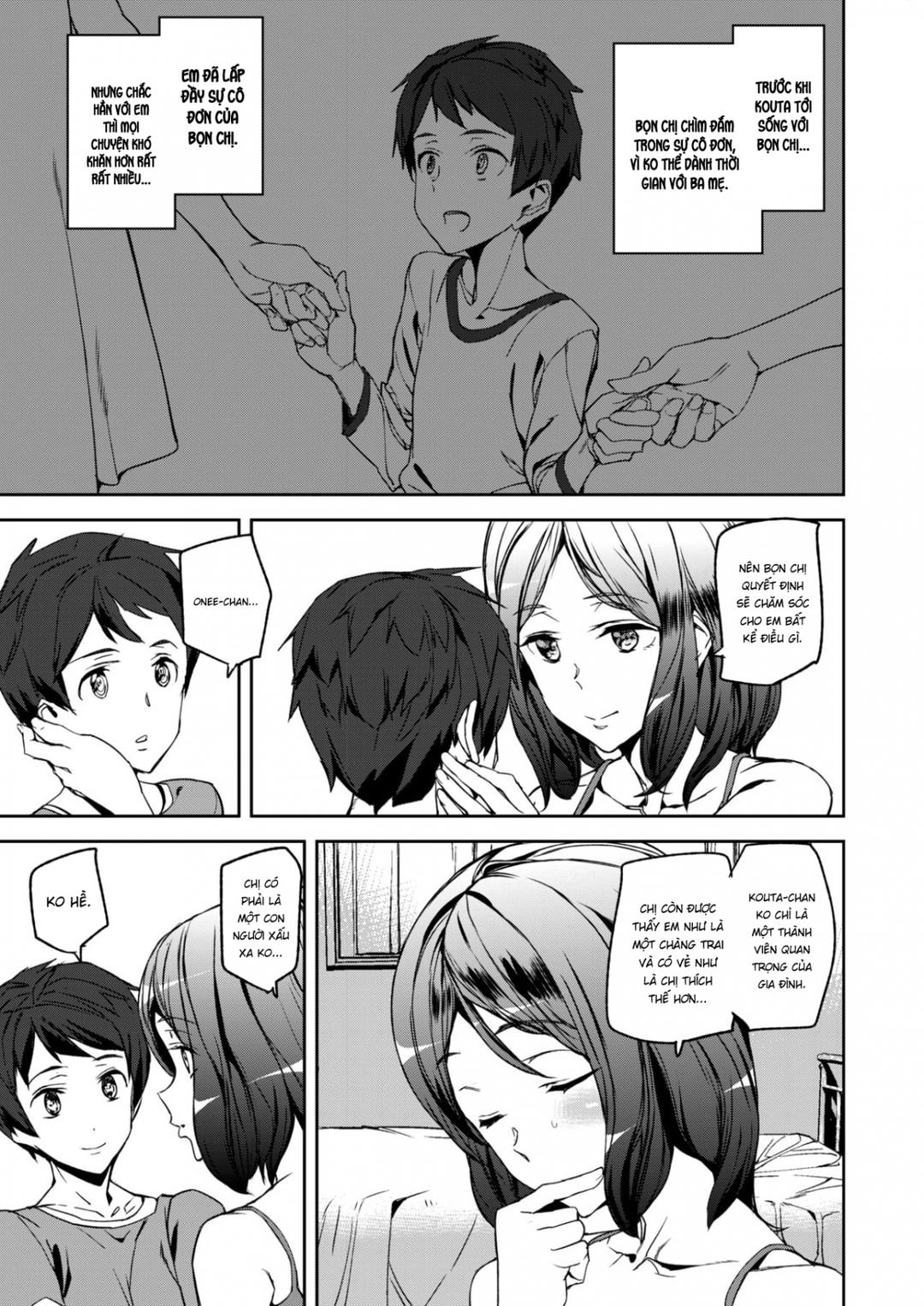 Mỗi ngày cùng hai chị gái - Chap 01 trang 16