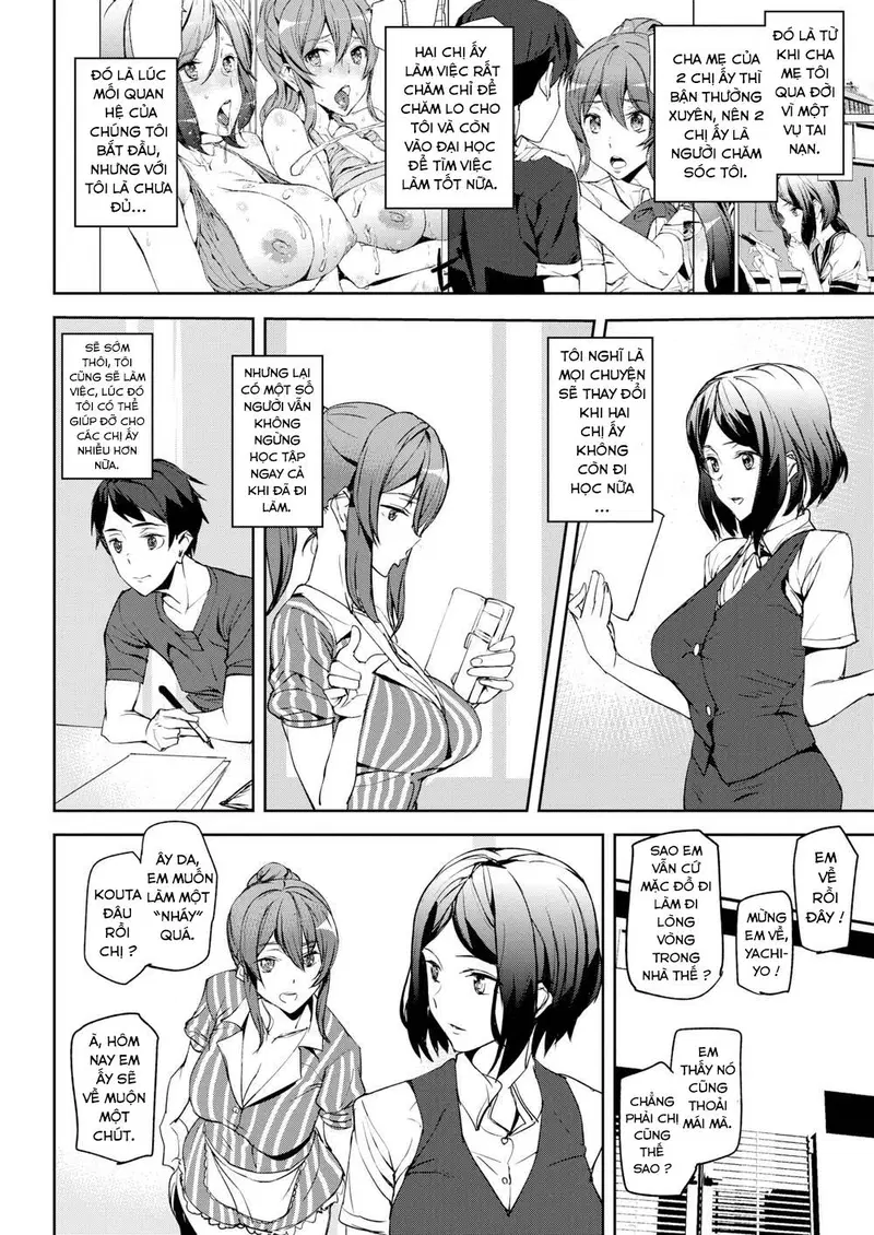 Mỗi ngày cùng hai chị gái - Chap 02 trang 9