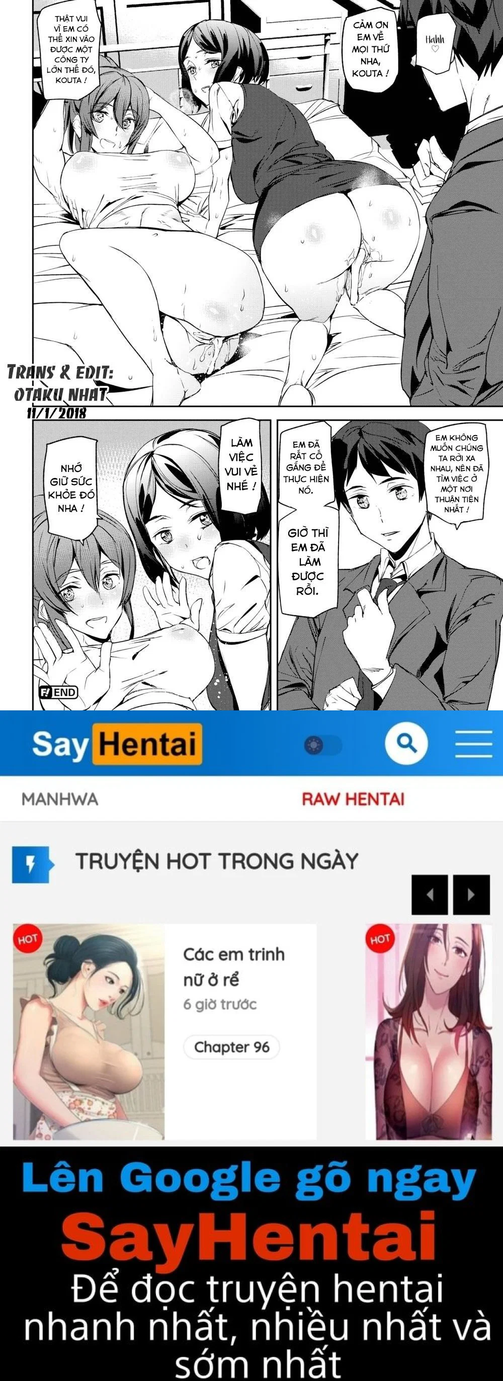 Mỗi ngày cùng hai chị gái - Chap 02 trang 19