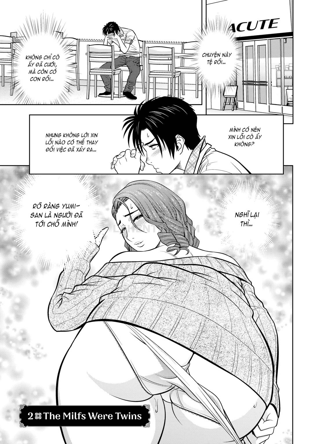 Hai chị em sinh đôi tầng trên (không che) - Chap 02 trang 4