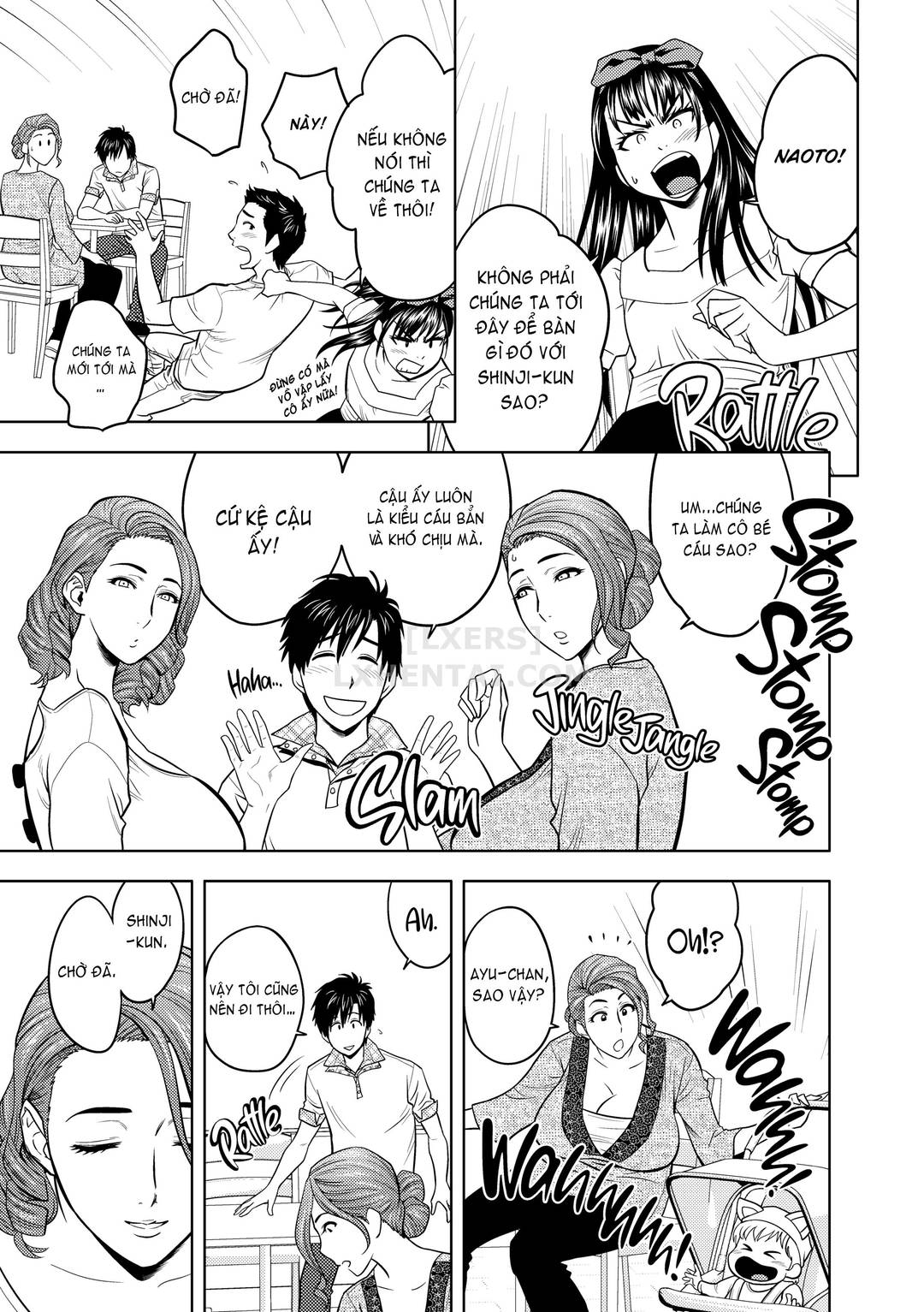 Hai chị em sinh đôi tầng trên (không che) - Chap 02 trang 10
