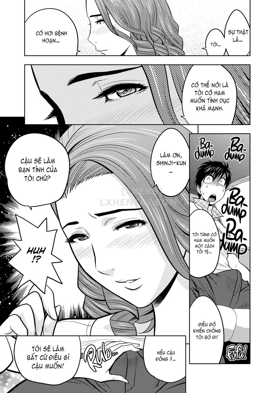 Hai chị em sinh đôi tầng trên (không che) - Chap 02 trang 14