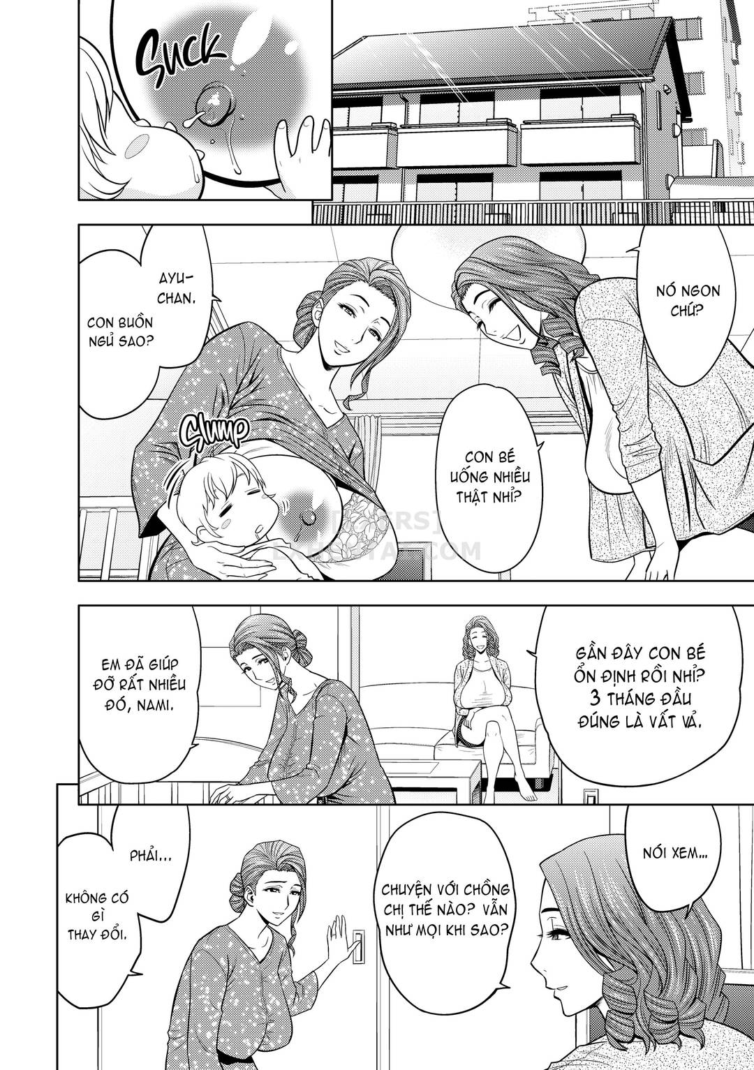 Hai chị em sinh đôi tầng trên (không che) - Chap 03 trang 7
